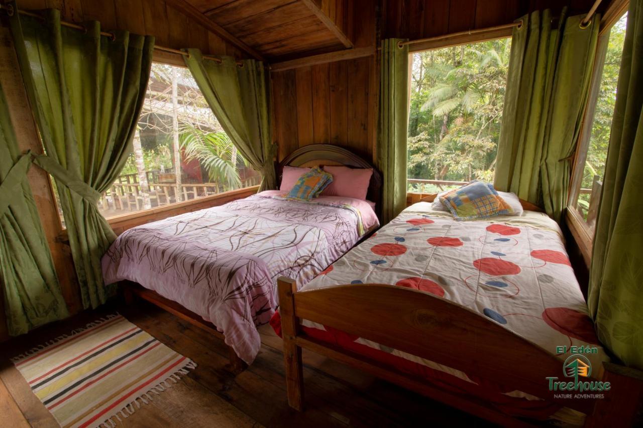 Villa Eden Treehouse Mindo Exterior foto
