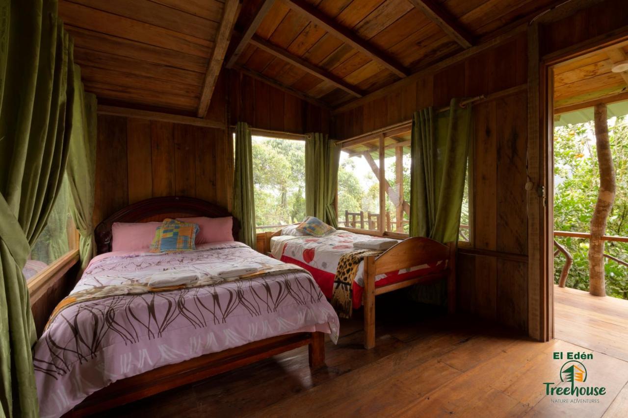 Villa Eden Treehouse Mindo Exterior foto