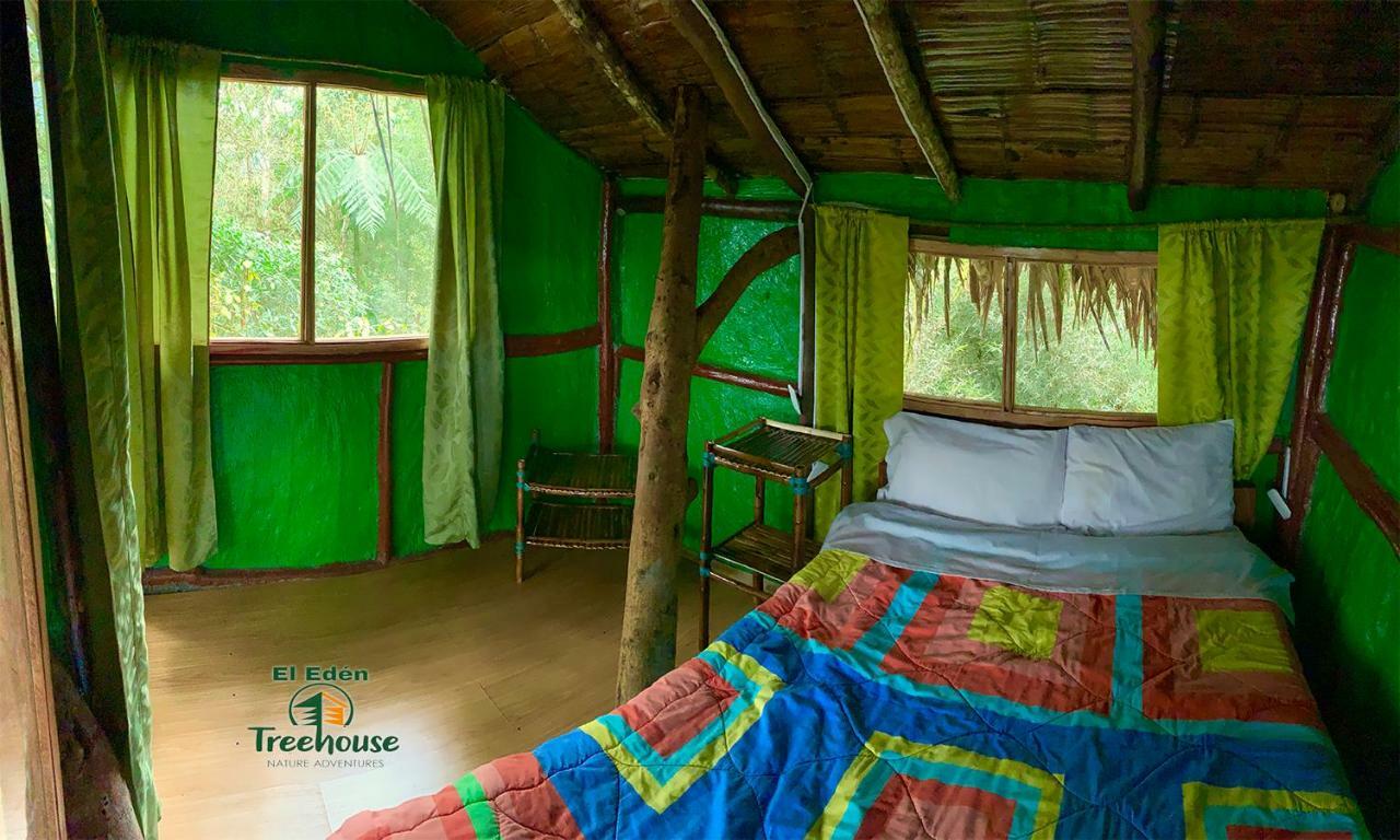 Villa Eden Treehouse Mindo Exterior foto